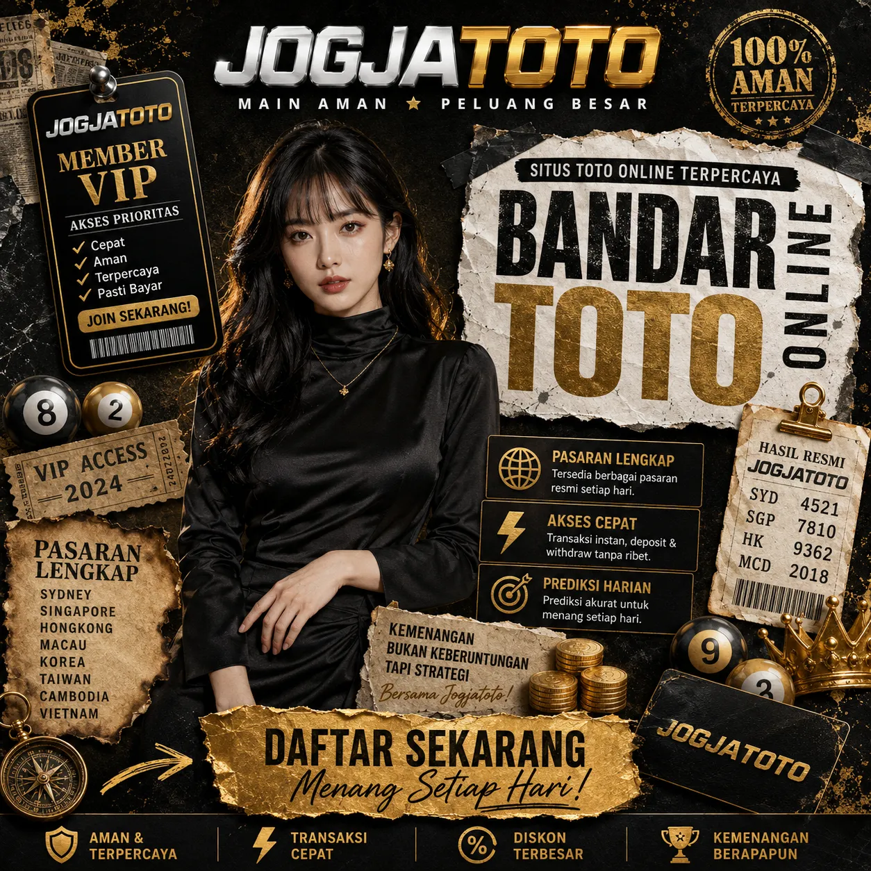 JOGJATOTO = Akun VIP Permainan Slot Gacor Terdepan Di Bandar Toto Online Resmi